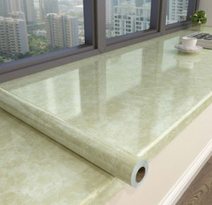 GIẤY DECAL DÁN BẾP TRÁNG NHÔM CÁCH NHIỆT KEO SẴN KHỔ 60CM MẪU VÂN ĐÁ MỚI NHẤT DB023 MẪU ĐÁ VÂN ĐƠN GIẢN