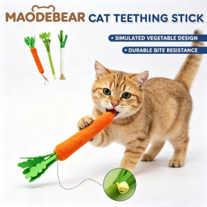 MAODEBEAR Cat Chew Stick Natural Silvervine Chew Stick Cleaning Teeth & Freshen Breath Stick Cat Toys 猫薄荷磨牙棒