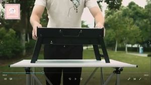 Compact Outdoor Grill: Perfect Companion for Camping Picnic & Travel Party Cooking