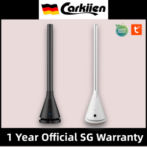 Carkiien Tower Bladeless Fan | 1 Year Warranty | Fashion Design | Tuya App | Remote Control | Noice Cancellation | White/Black Colour