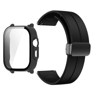 2IN1 Case+Magnetic Silicone Strap For Amazfit Active Max Smart Watch Protective Cover