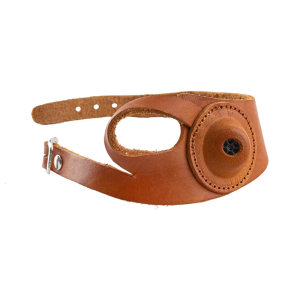 Premium Leather Thimble Gauntlet Lightweight First Guard For Embroidery Tailoring And Artisanal Artificer Activities