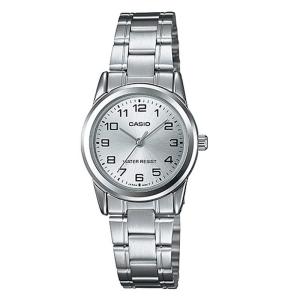 CASIO ORIGINAL - CASIO LTP-V001D-7B - WOMEN - Silver - Stainless Band - Jam dunia JD19ST # Jam Tangan Wanita Cewek Anti Air Digital Analog + CASIO LTP V001D 7B LTP-V001D V 001 D LTPV001 LTP-V001 LTPV001D LTP-001 V001 $ WR0 STS KC7