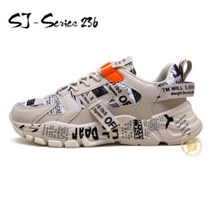 [D2D] Sepatu Sneakers Fashion Pria - Sepatu Pria Casual Hangout Trendy Kualitas Super Premium - 236
