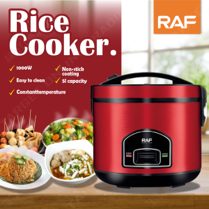 🍚 RAF Rice Cooker 5L R.179 – Fast Cooking Energy Saving Auto Shut-Off Premium Non-Stick Pot 🔥