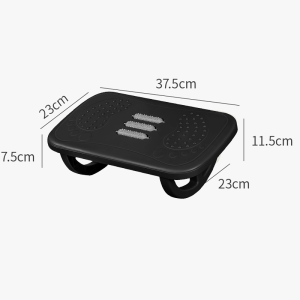 Footrest Bangku Kaki Ergonomis Anti Slip Bangku Pijakan Kaki Kantor Dengan Rol Pijat