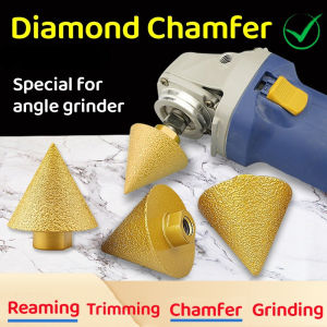 M10 Diamond Chamfer Router Bits Dia 38mm/50mm Milling Tile Cutter Marble Concrete Hole Saw Masonry Drilling Crowns Construction Tools