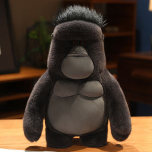 35/58cm plush Pillow Plush Animal Kawaii Cartoon Creative Soft Big Size Gorilla Huggable Doll Toys For Children