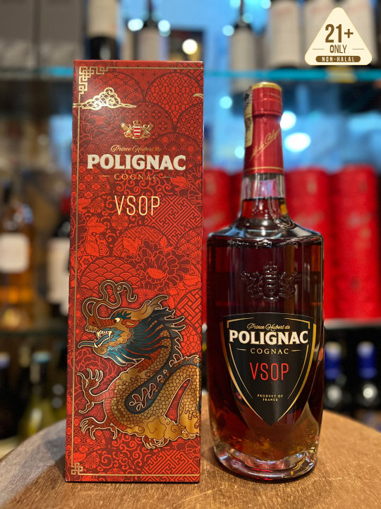 Prince Hubert de Polignac VSOP Year of Dragon 2024 40 Alcohol
