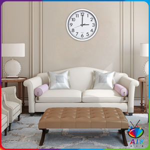 AIK นาฬิกาแขวนผนัง -นาฬิกาแขวน วเลขนูน ขนาด 10 นิ้ว นาฬิกาแขวนผนัง นาฬิกทรงกลม นาฬิกาลายต้นไม้ นาฬิกาแขวนผนังสีดำ Wall Clock