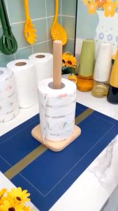 KITCHEN CLEANING TISSUE ROLL / REUSABLE WASHABLE KITCHEN TISSUE / DISPOSABLE TISSUE ROLL / DISH PAPER TOWEL / CLEANING CLOTH / LAZY RAG