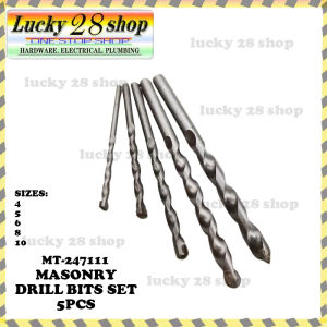 5PCS (MT-247111) Majesta Masonry Drill Bits Set for Concrete