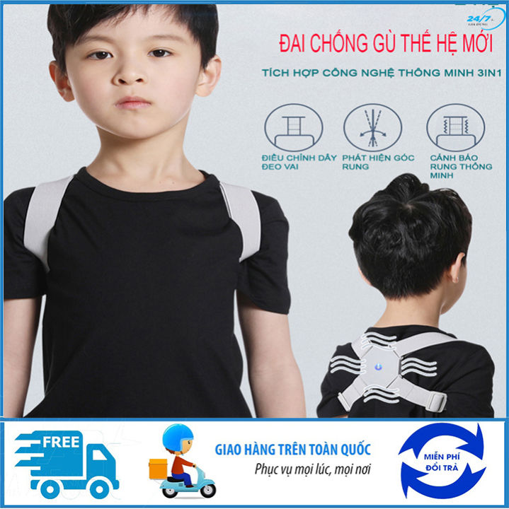 [SALE HOT] Đai chống gù lưng trẻ em, Đai chống gù lưng nam nữ điều ...