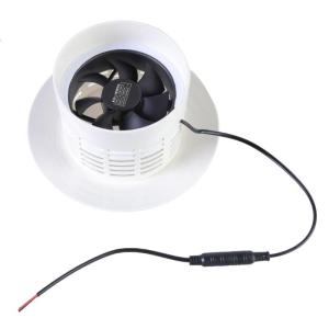 12V 3W Năng Lượng Mặt Trời quạt của máy tách Tốc Độ Cao Không Khí Vent Cửa Sổ Tường Fan Yên Tĩnh Thông Gió Cho Độ Ẩm Điều Khiển Trong Nhà Bếp Và Wc