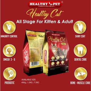 Healthy Cat 1.2kg Makanan Kucing Kering Healthy Pet