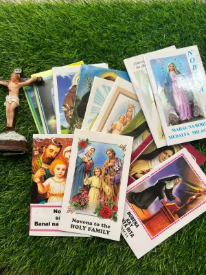 NOVENA Booklet (Assorted) available in English / Tagalog