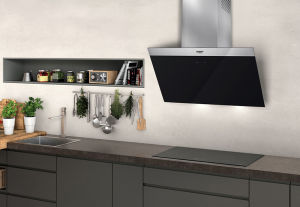 Máy hút mùi kính cong Kazama-135 chính hãng công nghệ Nhật Bản  - Bảo hành 36 tháng