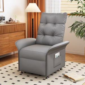 Nordic Electric Recliner Sofa Auto Adjustable Modern Sofa Lazy Chair Leisure Chair Kerusi Recliner Grey Furniture
