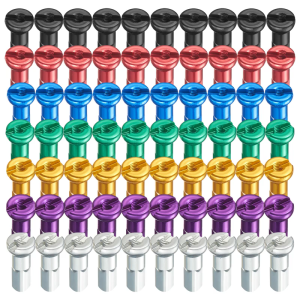 10Pcs Mountain Bike Spoke Caps Wheel Spoke Nipples Decoration Road Bike Spoke Nipples End Tips Bicycles Accessories