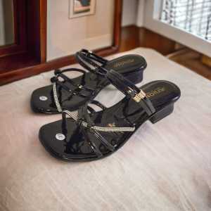 Ayuomi Sandal heeels Wanita Hak Tahu Shaly tinggi 3cm pesta/wisuda terbaru 2024