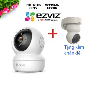 Camera Wifi EZVIZ C6N/H6C Pro 3MP/5MP Có Màu Có Hồng Ngoại ban đêm Siêu Nét Xoay 360 Độ - Bảo Hành Chính Hãng 24 Tháng