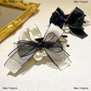 [COD] Man YingLie Elegant Bow Hair Claw Bowknot Grab Clip Hairpin For Women Ponytail Clips Girl Korean Hair Accessories Headwear