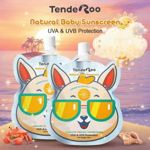 Tenderoo Natural Sunscreen SPF50+ PA+++: Moisturizing & Repairing Sun Protection