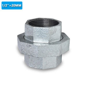 Stainless Galvanized Fittings Coupling Female Thread Union 1/4" 1/2" 3/4"