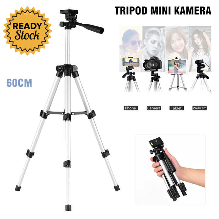 Tripod Mini Profesional untuk Kamera Digital 60CM KJ-001 Tripot