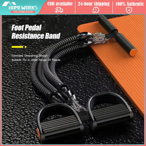 Multifunctional Mens Fitness Pedal Tensioner Home Workout Equipment for Back Abdomen Muscle Training Pull
