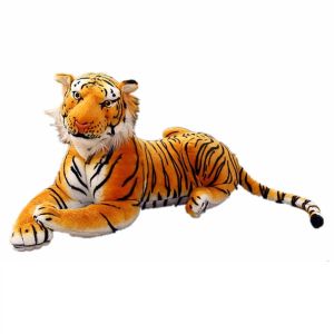 YOUSHI TOP Cotton Soft Toy Animal Dolls White Tiger Jaguar Brown Tiger Lifelike Tiger Plush Toy Plush Doll Plush Animal Toy Tiger Stuffed Toys