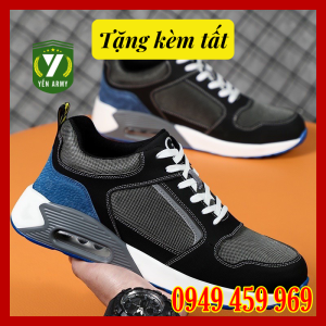 Giày Bảo Hộ Lao Động Nam Thể Thao GUYISA 1132 Cao Cấp - Hàng Chính Hãng Siêu Bền Chống Đinh Chống Cắt - Tặng Kèm Tất Chân