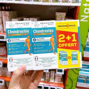 SET 3 HỘP - Viên Uống Khớp Xanh Chondrosteo Pháp 90 Viên