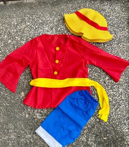Luffy Costume/ Anime Character Costume for Kids