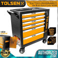 Tolsen Industrial Tool Carrier 6 Drawer Roller Cabinet (840X465X885mm) with Brake Swivel Castor 80306. 