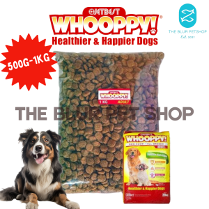 1kg Dog Dry Food All Stages Adult Whooppy Dogs Pet Essentials