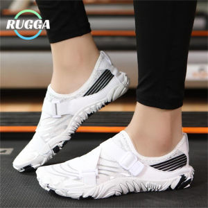 RUGGA Convenient slip-on fitness shoes Breathable and lightweight indoor and outdoor general training shoes
