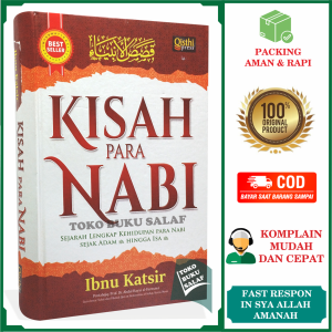 ORIGINAL Kisah Para Nabi Versi TAHQIQ Edisi TERBARU Karya Imam Ibnu Katsir Sejarah Lengkap Kehidupan Para Nabi dan Rasul Sejak Adam Hingga Isa Penerbit Qisthi Press