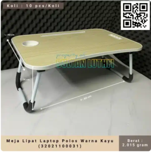 Meja Lipat Laptop Karakter & Polos