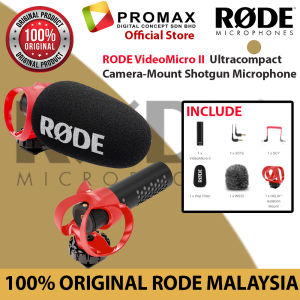 [Clearance] Rode VideoMic MICRO / MICRO II Microphone (100% Original Rode Malaysia)