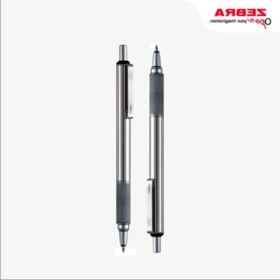 ZEBRA F 701 Pulpen Pena 0.7mm Retractable Ballpoint Pen Stainless Steel Barrel Alat Tulis