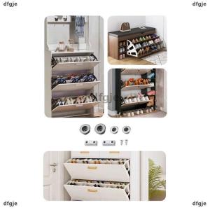 [COD] dfgje Furniture Shoe Cabinet Connection Hardware Shoe Cabinet Flipping Frame Fixed Screw Fittings