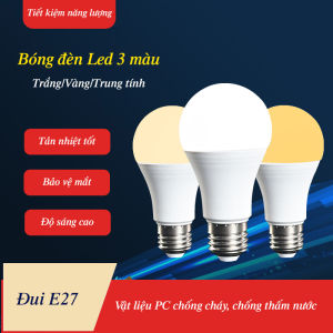 Bóng đèn Led 3 màu Trắng/Vàng/Trung tính 5W 7w 9w 12w My Home DN067