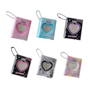 Fashionable Transparents Pocket Album For Collectibles And Photos Friendly PVC Materials Carrying