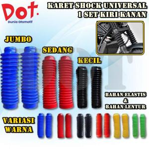 KARET SHOCK COVER UP SIDE DOWN USD CRF KLX WR YZ KTM PELINDUNG SHOK MOTOR TRAIL MATIC BEBEK DIRTBIKE