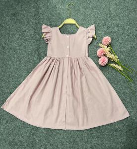 Jimmedy.id - Dress Anak Perempuan Imut Bahan Katun Untuk Umur 3 - 7 Tahun
