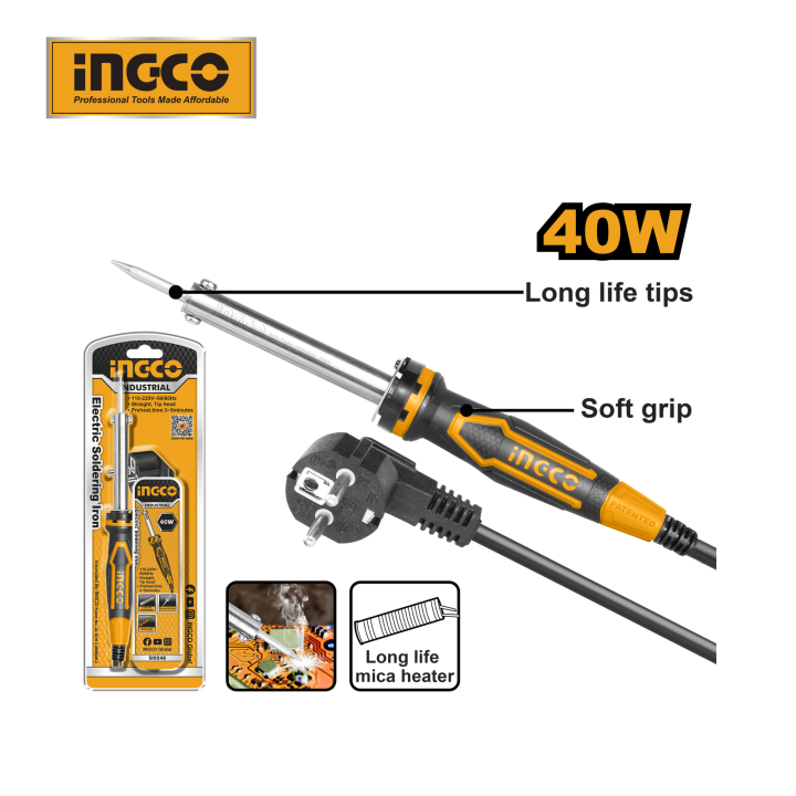 INGCO Electric soldering iron SI0248 Lazada Singapore