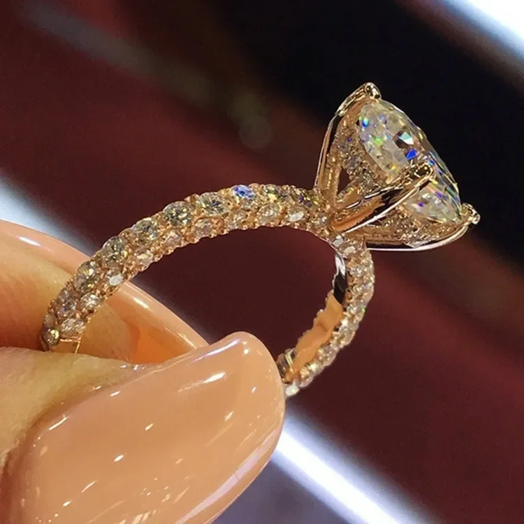 Promise rings deals big diamond