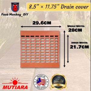 8.5" Mutiara DRAIN COVER /PENUTUP LONGKANG