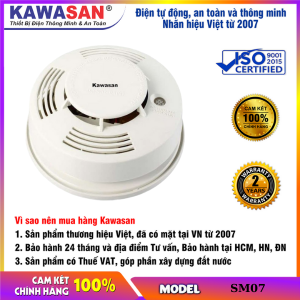 Báo khói báo cháy độc lập SM07